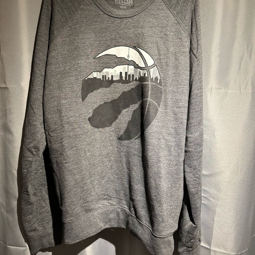 NBA Gray Graphic  Sweater